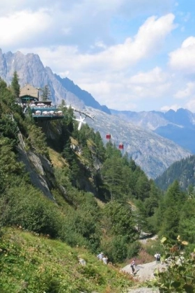 Téléphérique mer de glace