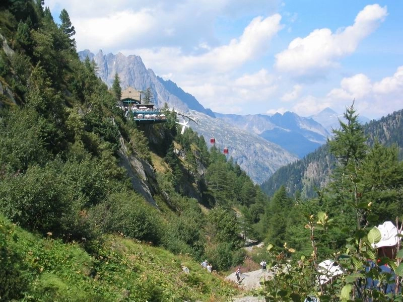 Téléphérique mer de glace