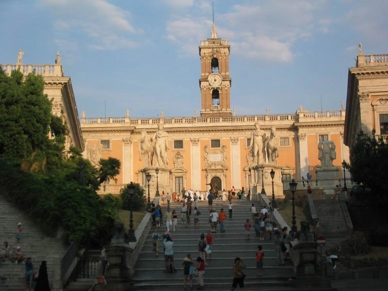 Les escaliers du Capitole