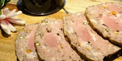 Terrine au poivre vert